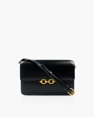 Saint Laurent Le Maillon Satchel Black