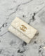 Chanel Flap Card Holder White Caviar CHW