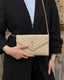 Saint Laurent Cassandre Envelope Classic Beige GHW