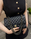 Chanel Timeless Medium Caviar Midnight Blue LGHW