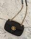 Gucci Marmont Leather Small Black GHW