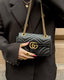 Gucci GG Marmont Matelassé Mini Black Leather
