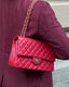 Chanel Timeless Medium Lambskin Dark Red GHW