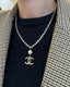 Chanel Pearl Stones CC Necklace