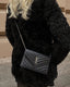 Saint Laurent Cassandre WOC Matelasse Envelope Black SHW