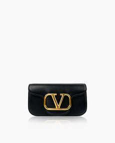 Valentino Locò Small Shoulder Bag Black