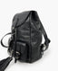 Saint Laurent Festival Backpack Crocodile Embossed Leather Small Black