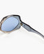 Saint Laurent Vintage Oversized Blue Sunglasses
