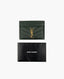 Saint Laurent Cardholder Green Croco