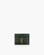 Saint Laurent Cardholder Green Croco