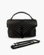 Saint Laurent College Large Black Chain Bag