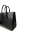 Saint Laurent Sac De Jour Embossed Crocodile Small Tote Bag Black