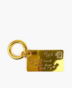 Saint Laurent Gold Y-Mail Key Charm