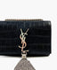 Saint Laurent Kate Tassel Black Bag