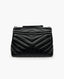 Saint Laurent Loulou Small Black SHW Bag