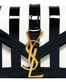 YSL Candy Bag Black and White GHW
