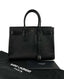 Saint Laurent Sac De Jour Smooth Leather Medium Tote Bag Black