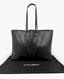 Saint Laurent Large Neo Double Reversible Leather Tote Black