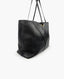 Saint Laurent Large Neo Double Reversible Leather Tote Black