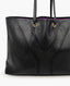 Saint Laurent Large Neo Double Reversible Leather Tote Black