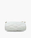 Saint Laurent Sade Mini Tube Quilted Vintage White Lambskin Bag