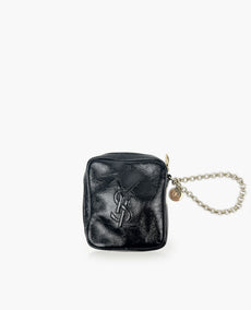 Saint Laurent Belle De Jour Black Wristlet