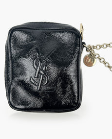 Saint Laurent Belle De Jour Black Wristlet