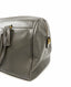 YSL Gray Leather Classic Duffle Bowling Bag