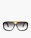 Louis Vuitton Black Evidence Square Sunglasses